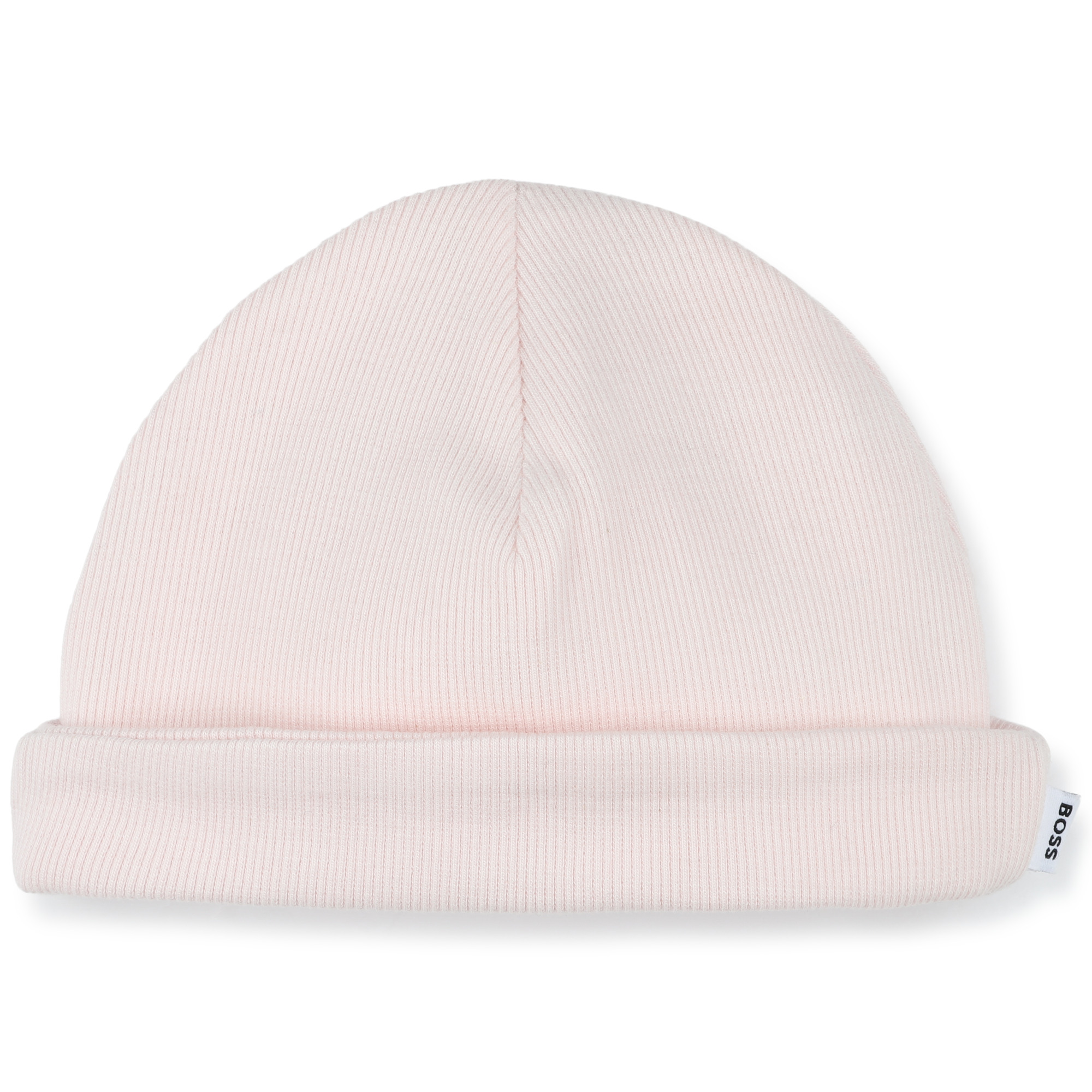 Bonnet à côtes avec revers, BOSS KIDSWEAR
