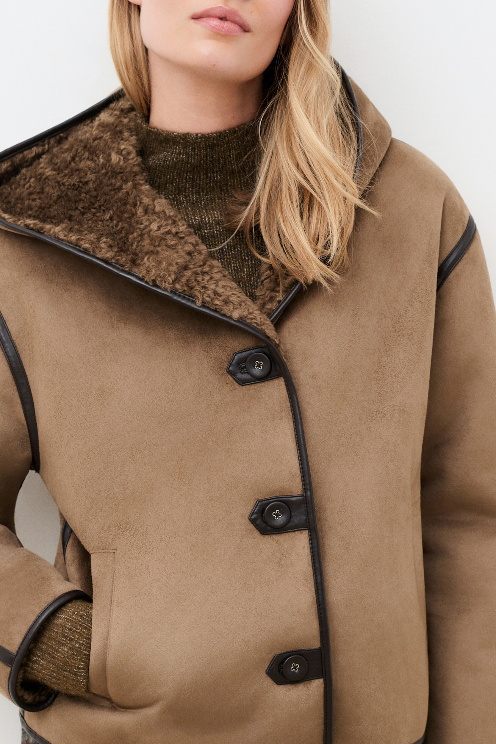 Manteau court moderne GSOPHIA, CAROLL