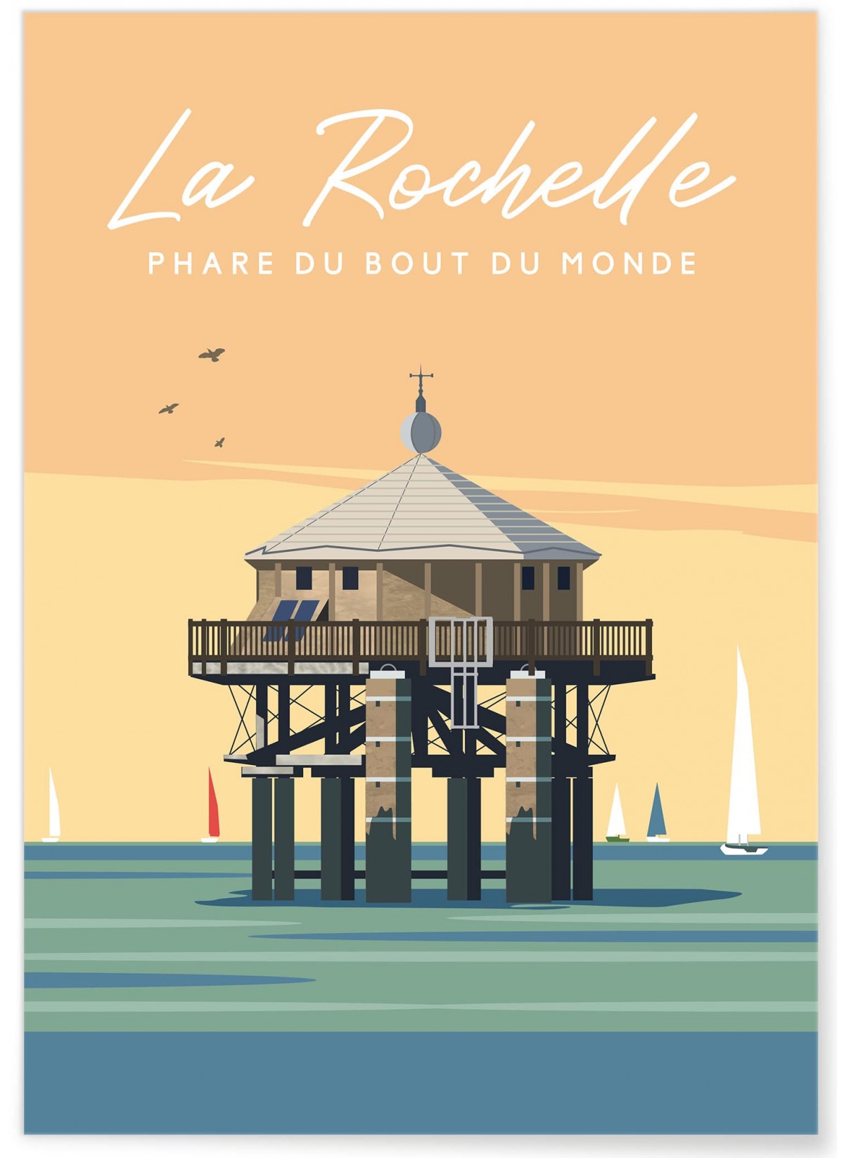 Affiche ville La Rochelle 3, L'AFFICHERIE