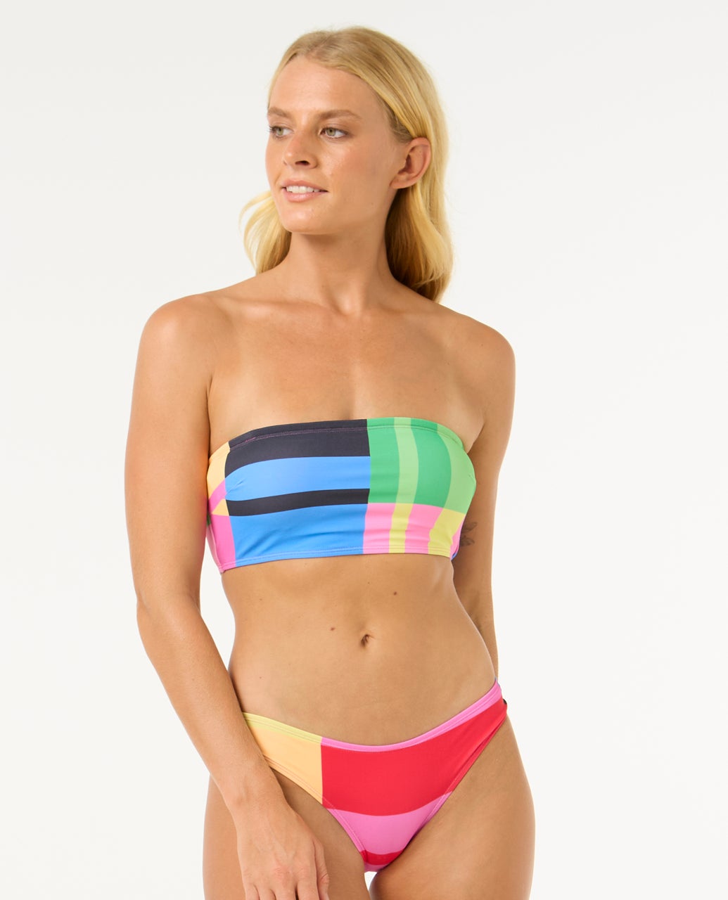 Haut de maillot de bain LAS DALIAS D-DD CROP, RIP CURL