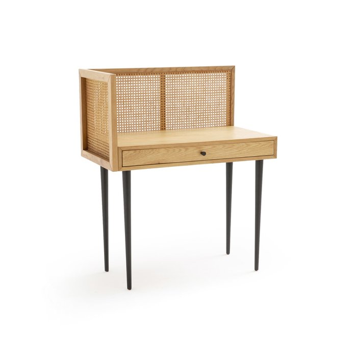 Image 0 Bureau vintage en cannage, Waska LA REDOUTE INTERIEURS Bureau vintage en cannage, Waska LA REDOUTE INTERIEURS image 0