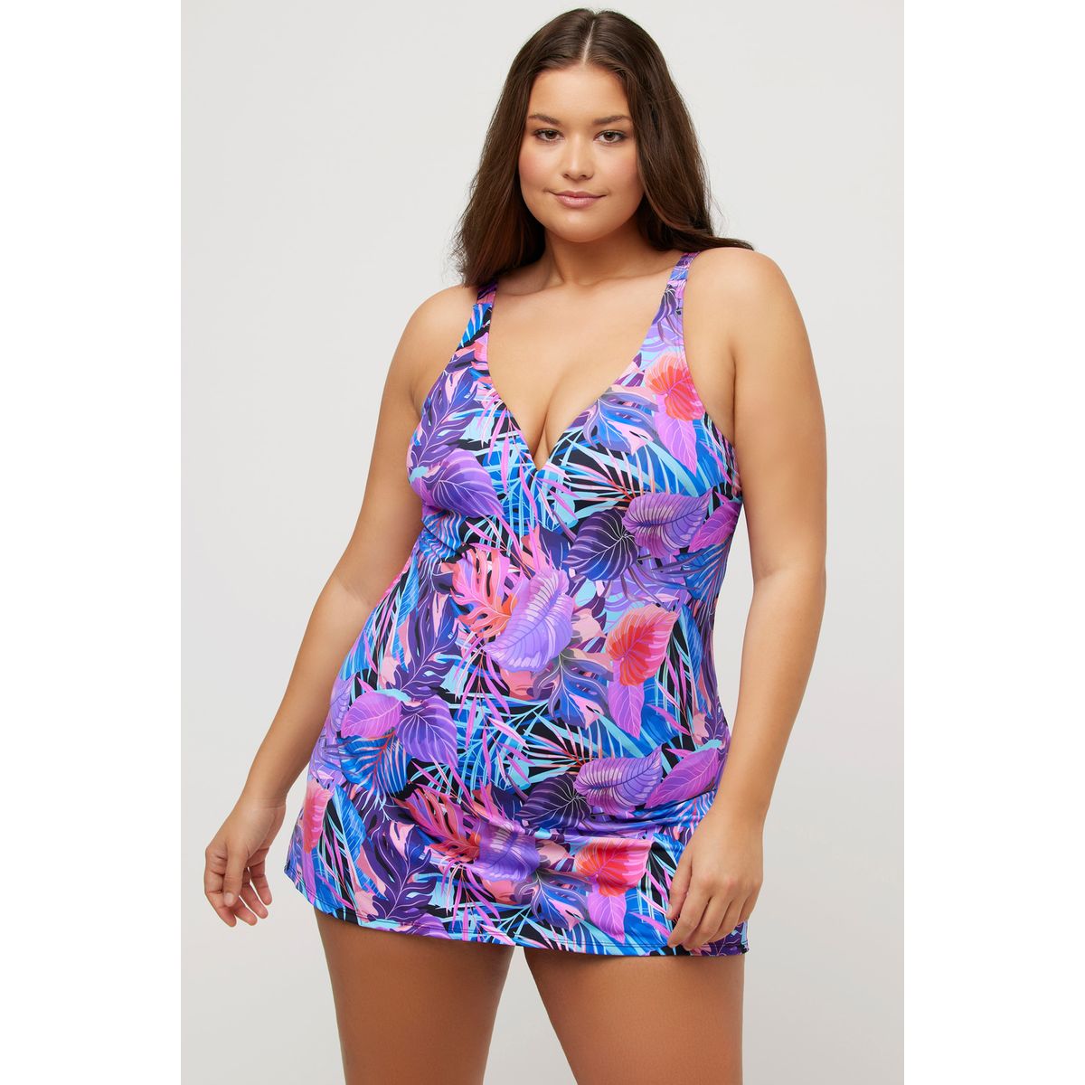 Maillot de bain jupette grande taille La Redoute