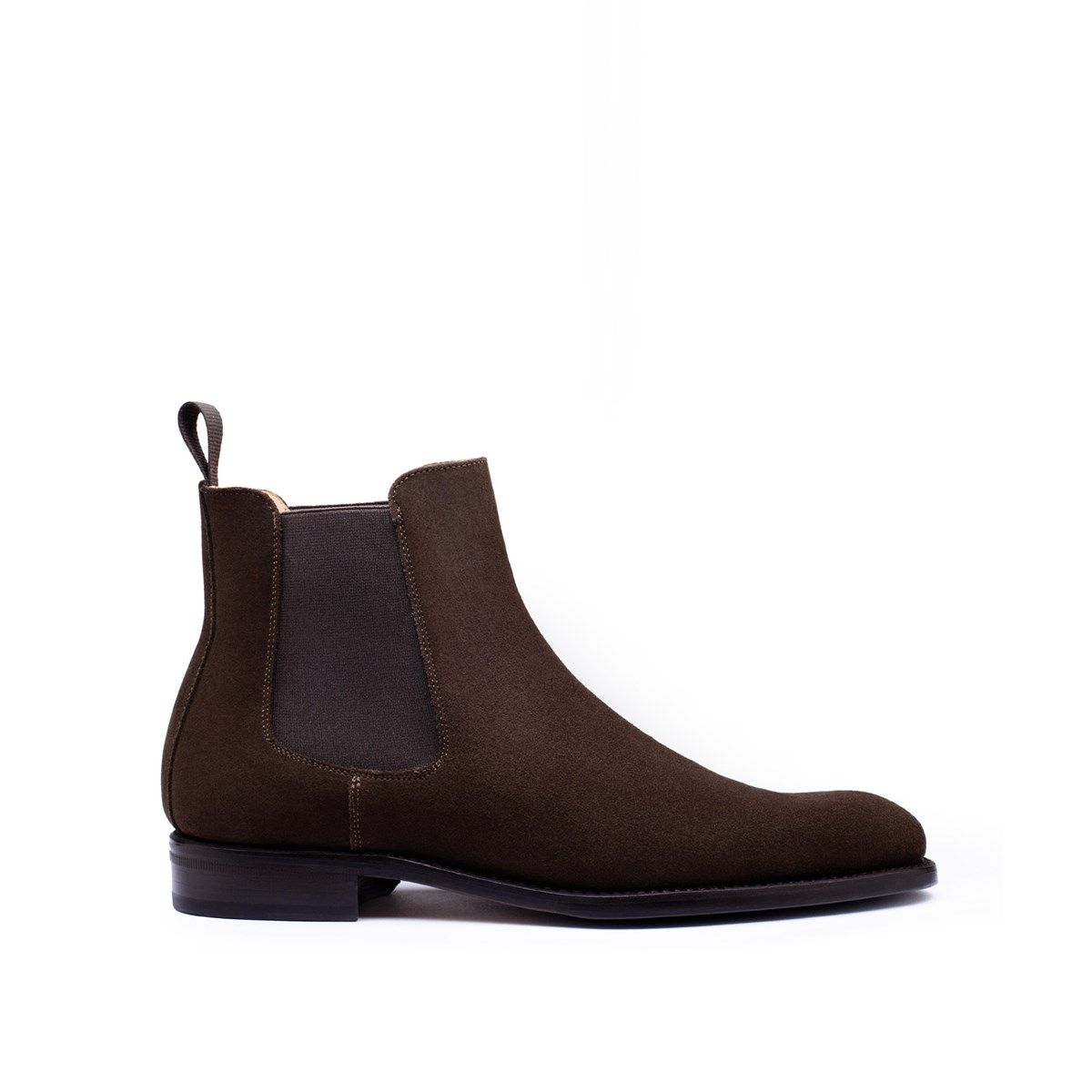 Boots homme en daim sale