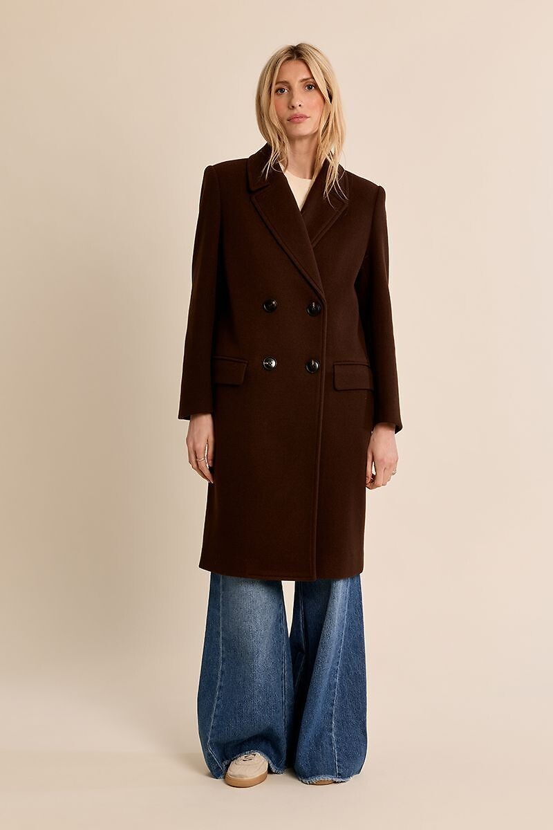 Manteau long boutonné, MOLLY BRACKEN