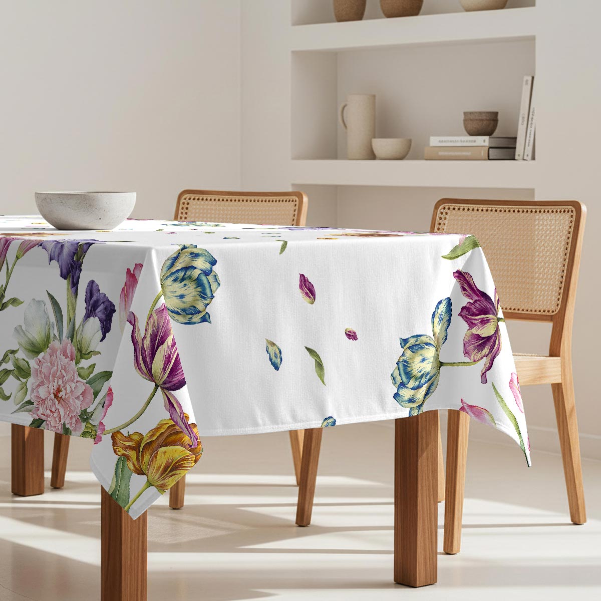Nappe anti-taches Maritere - 100% coton -, NAF NAF HOME