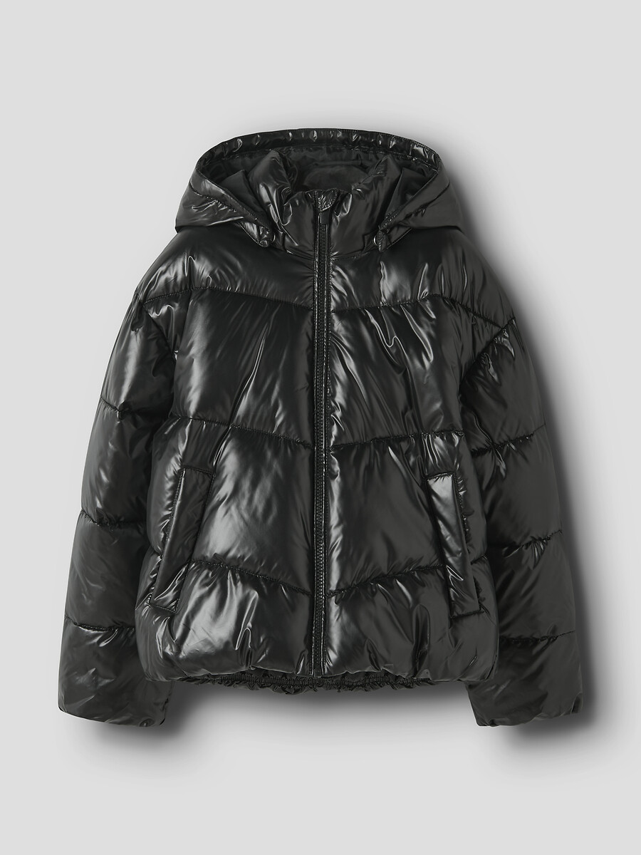 Chaqueta acolchada brillante con capucha, NAME IT