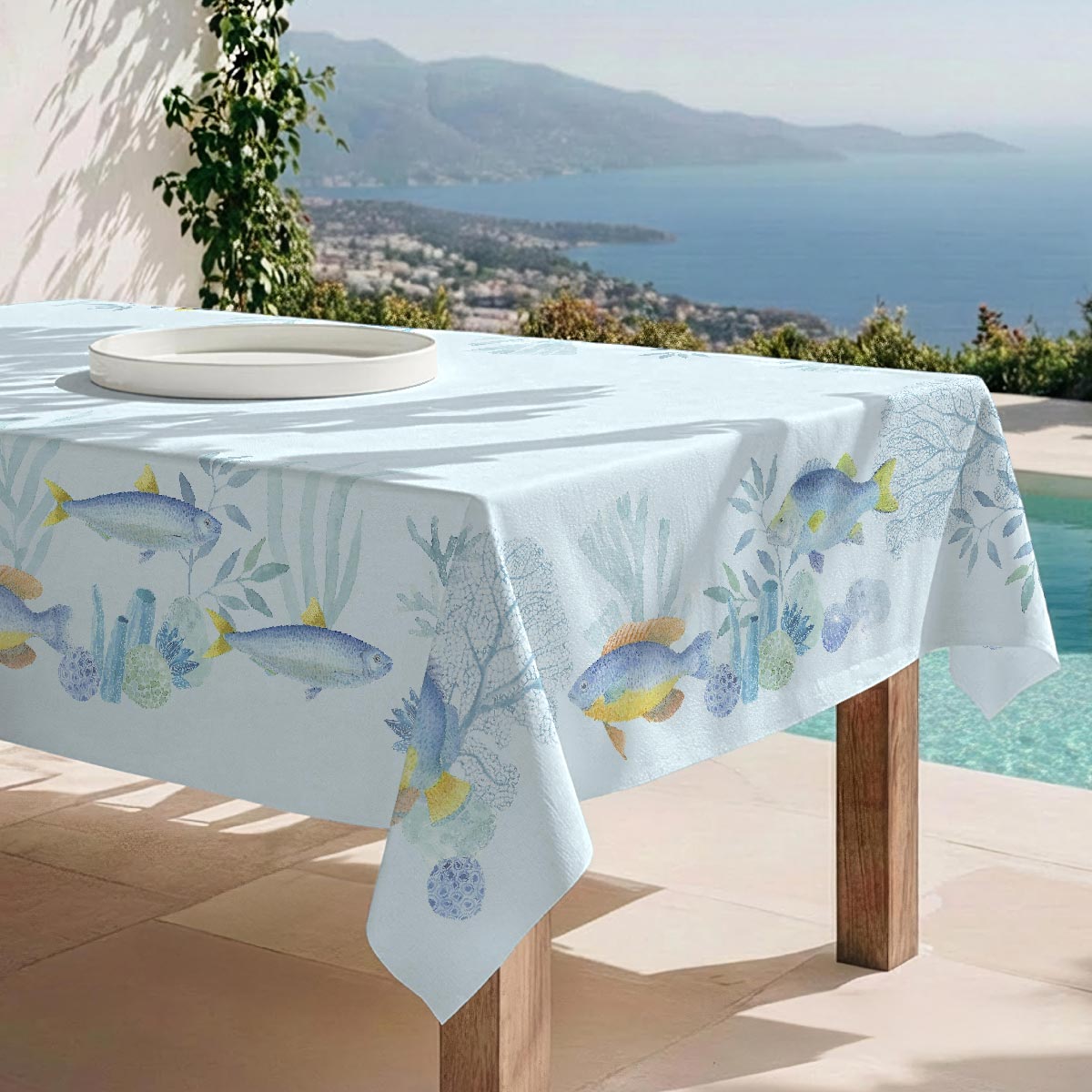 Nappe anti-taches Peces - coton 100% -, NAF NAF HOME