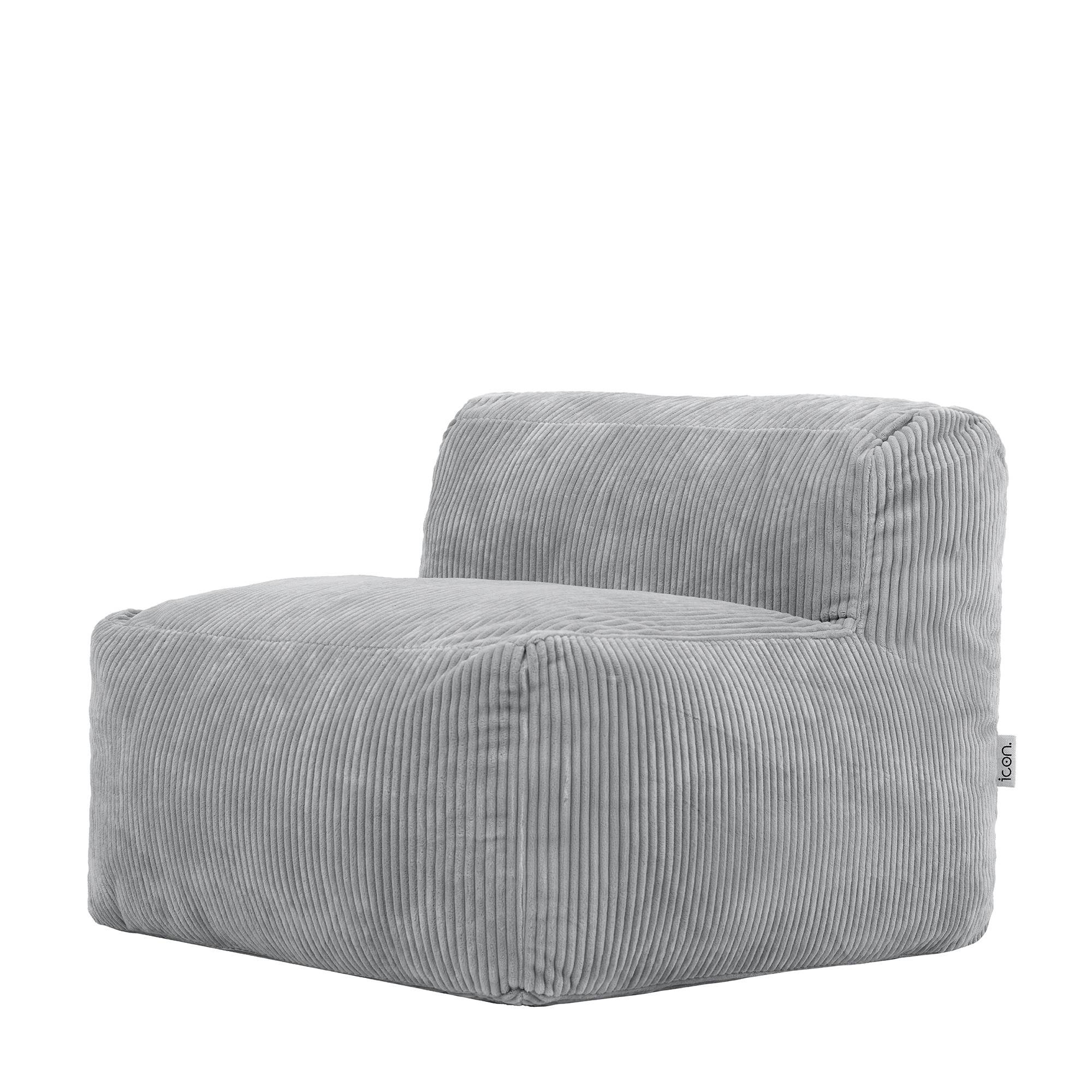Pouf fauteuil compressé modulable en velours côtelé Oeko-Tex® - ZEN, ICON