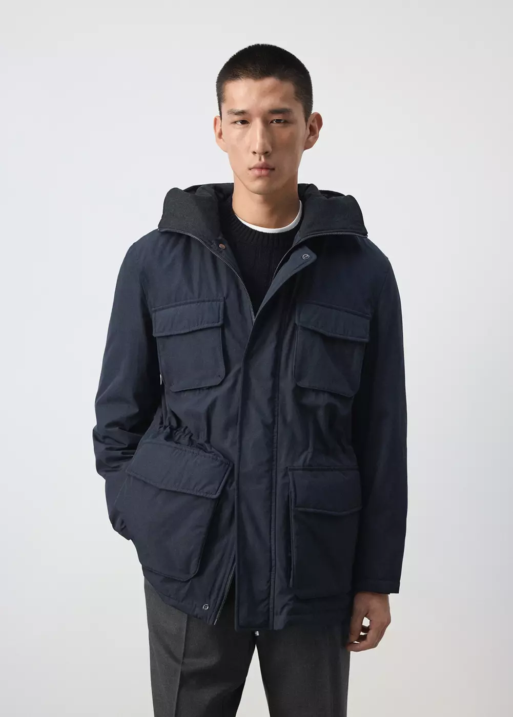 Parka matelassée résistante à l’eau, MANGO MAN