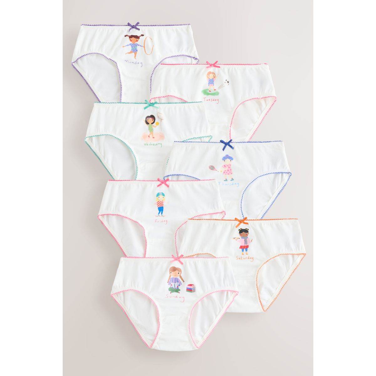 Culottes, lot de 5, NEXT