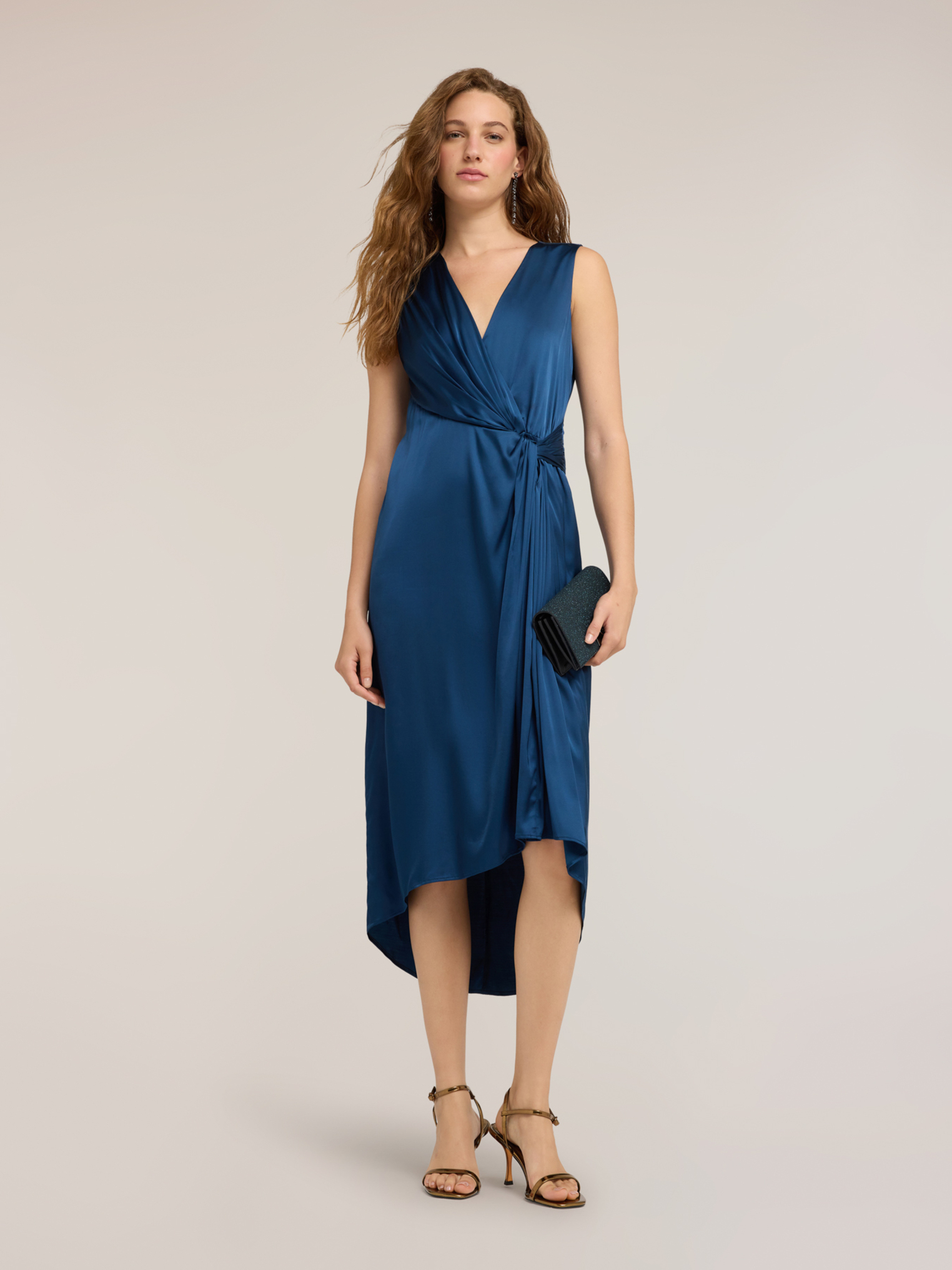 Robe avec drapé, MOTIVI