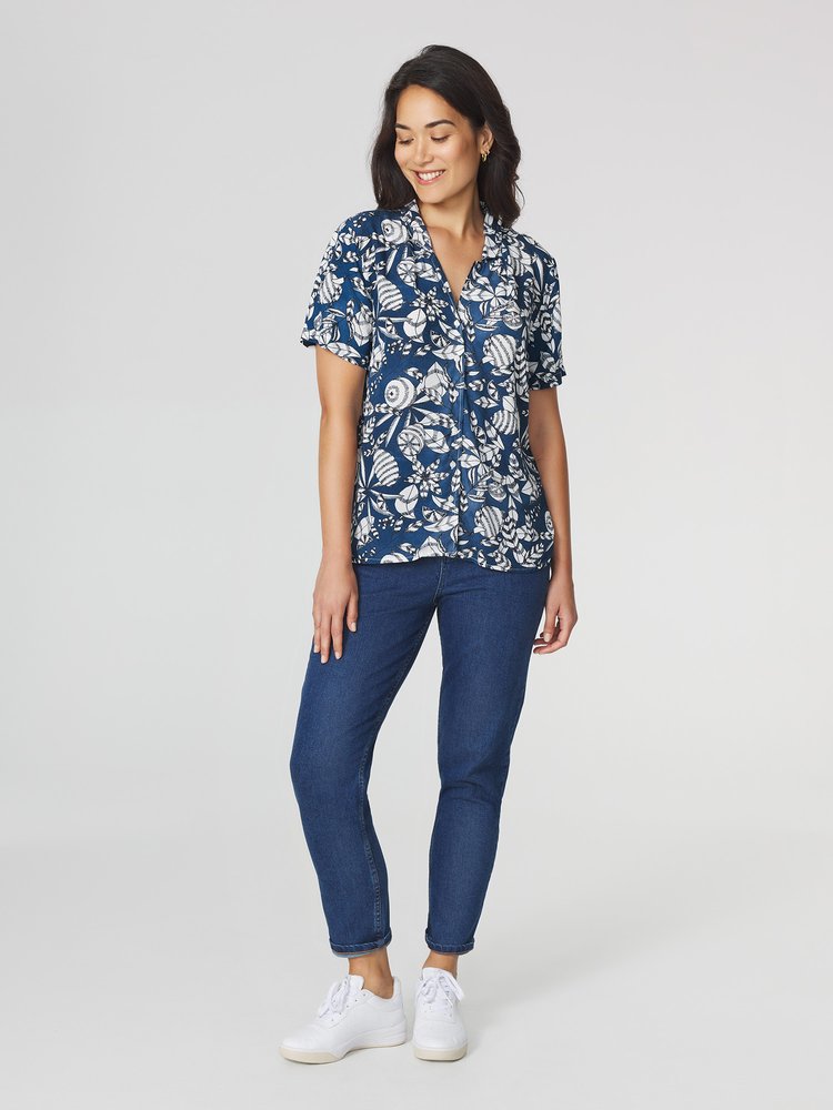 Chemise manches courtes JANIECHA, TBS