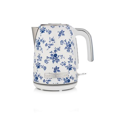 Laura Ashley 1.7L Jug Stainless Steel Kettle China Rose LAURA ASHLEY