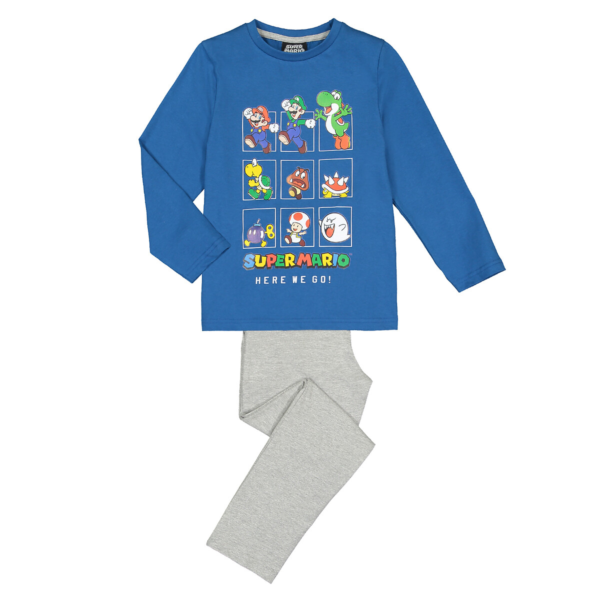 Kleding Unisex kinderkleding Pyjamas & Badjassen Pyjama geborduurde verjaardag pjs Kinder gepersonaliseerde Super Mario verjaardag pyjama 's 