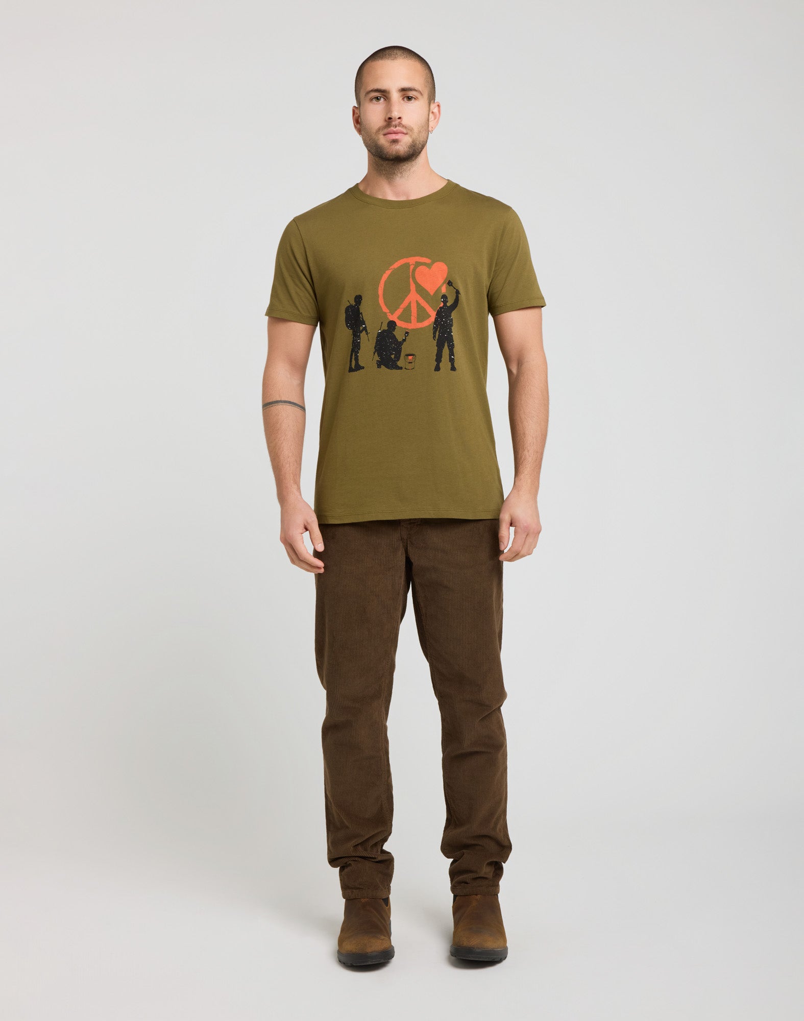 PANTALON REGULAR VELOURS ROYMOB, PULLIN