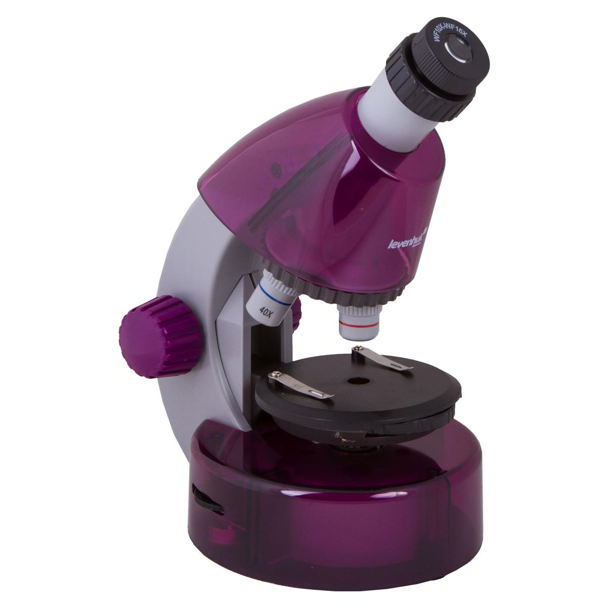 Microscope LabZZ M101 Amethyst (EN), LEVENHUK