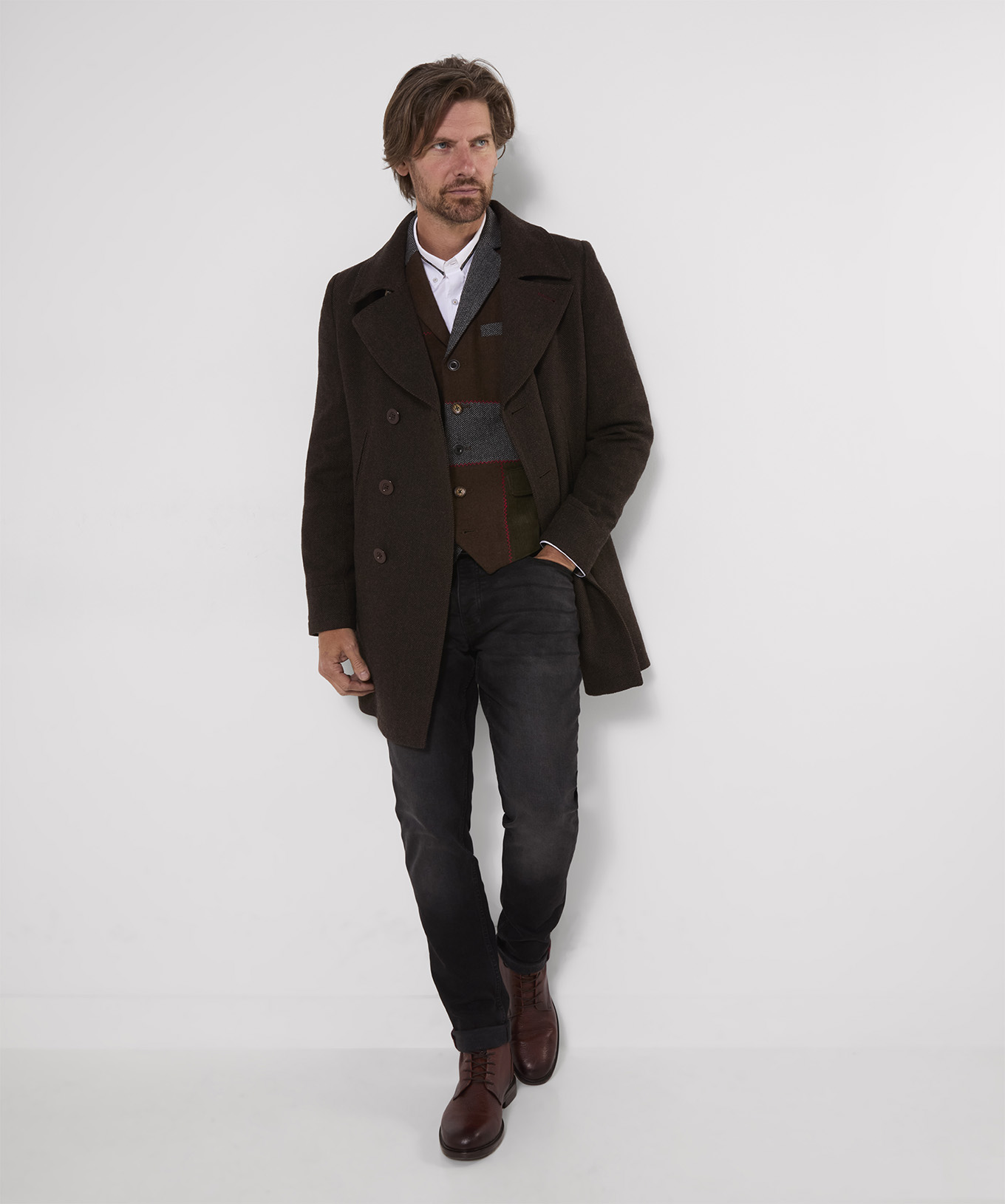 Ravissant Manteau Croisé, JOE BROWNS