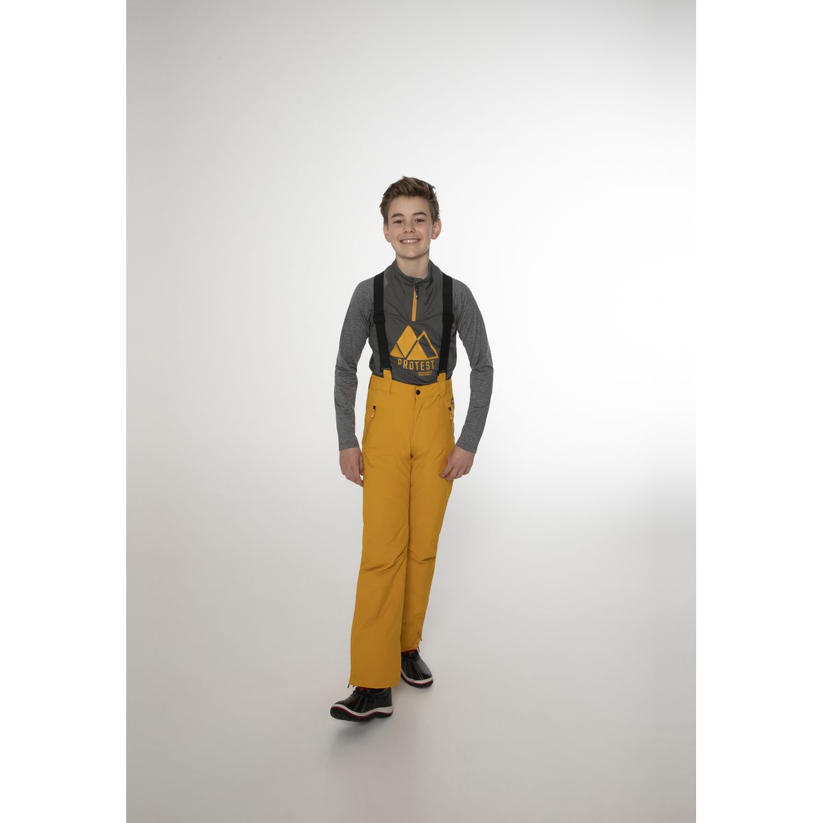 Pantalon discount ski jaune