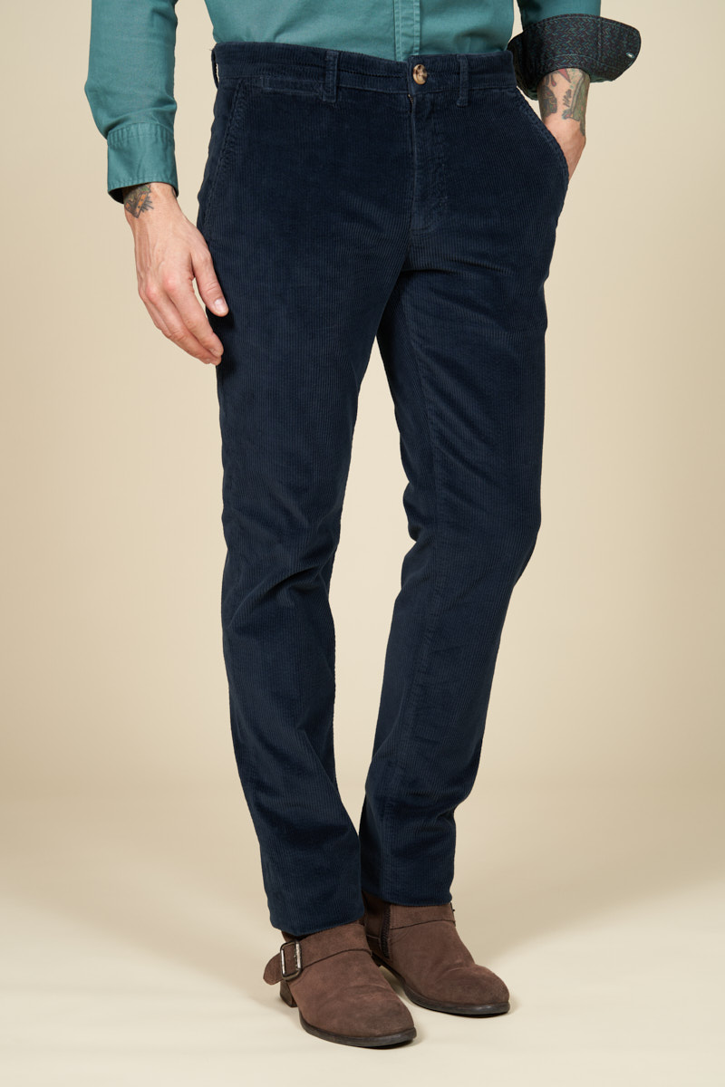Pantalon Chino velours côtelé, MCS