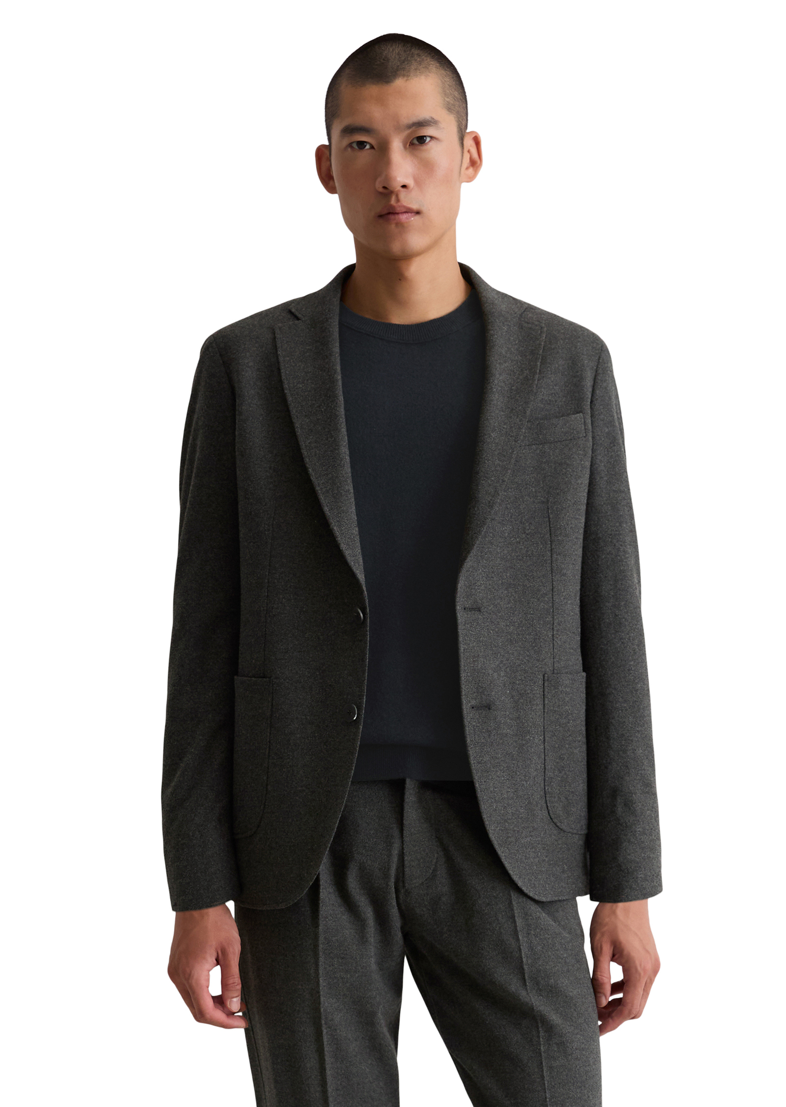 Veste shaped en tech flannel de haute qualité, MARC O'POLO