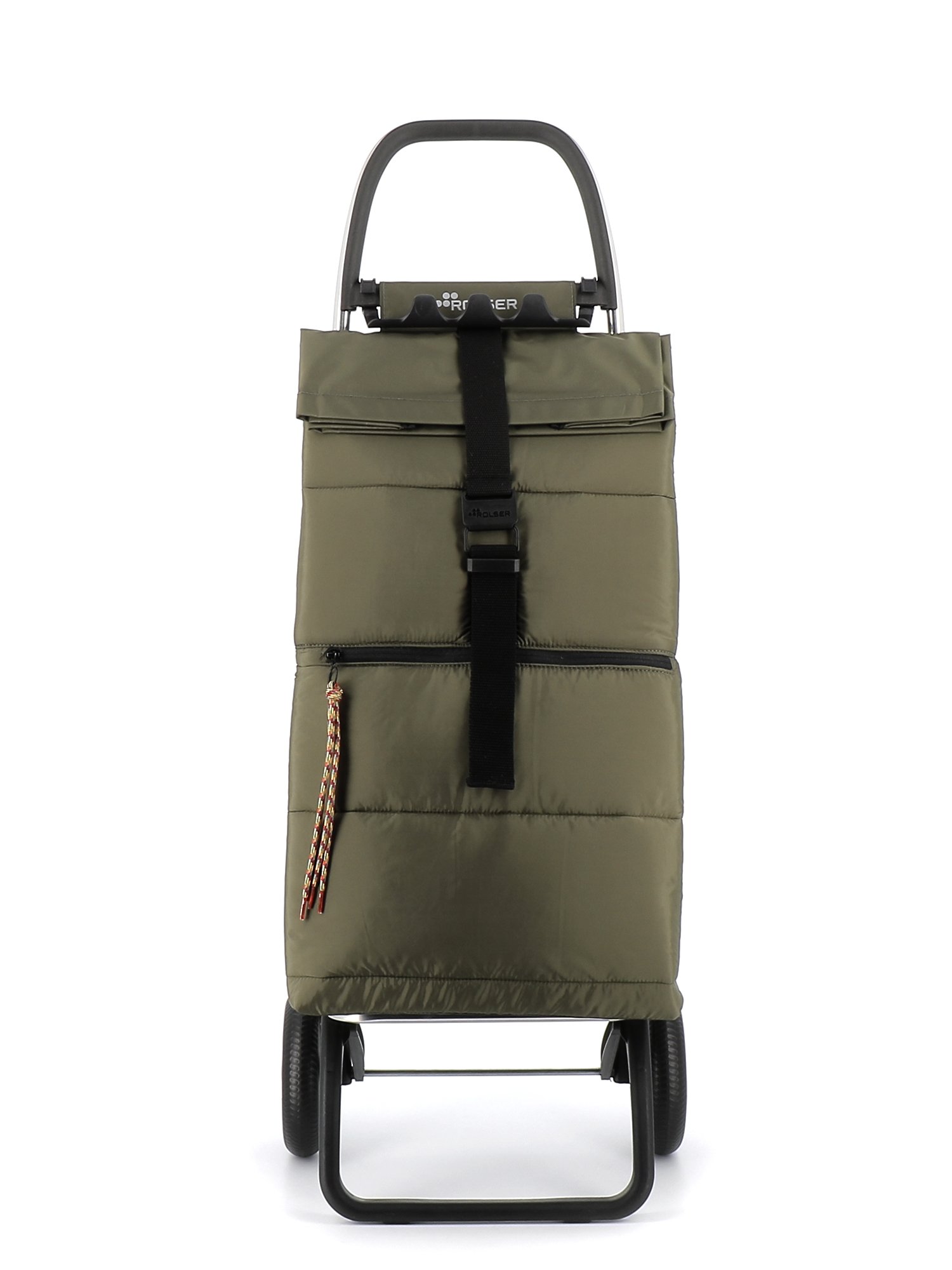 Rubberneck Chariot De Course Pliable - 35L Capacité - Roues Grandes Et Poches - Charge Max 25kg
