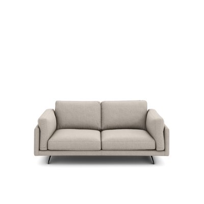 Sofá de 2 plazas de tejido con textura de viscosa y lino, César AM.PM