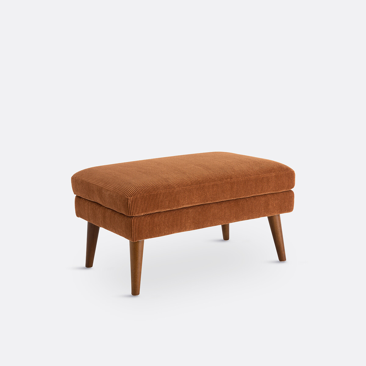 Pouf velours côtelé, Séméon, LA REDOUTE INTERIEURS