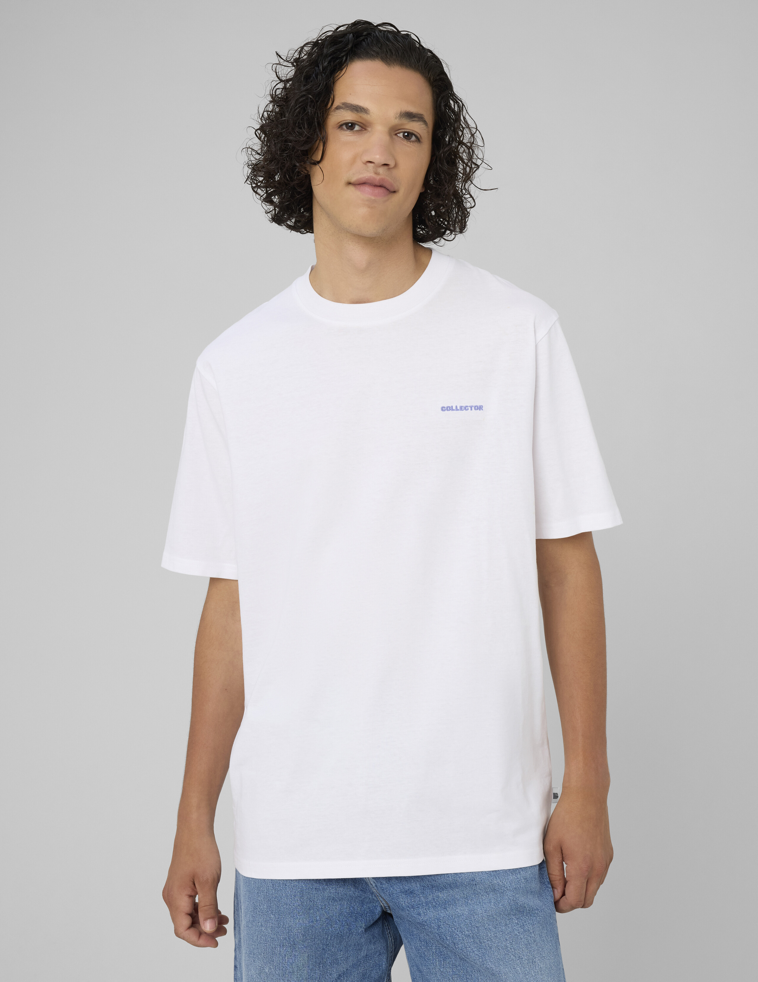T-shirt broderie poitrine, BZB