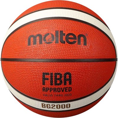 Ballon de basket d'entraînement en caoutchouc 12F MOLTEN