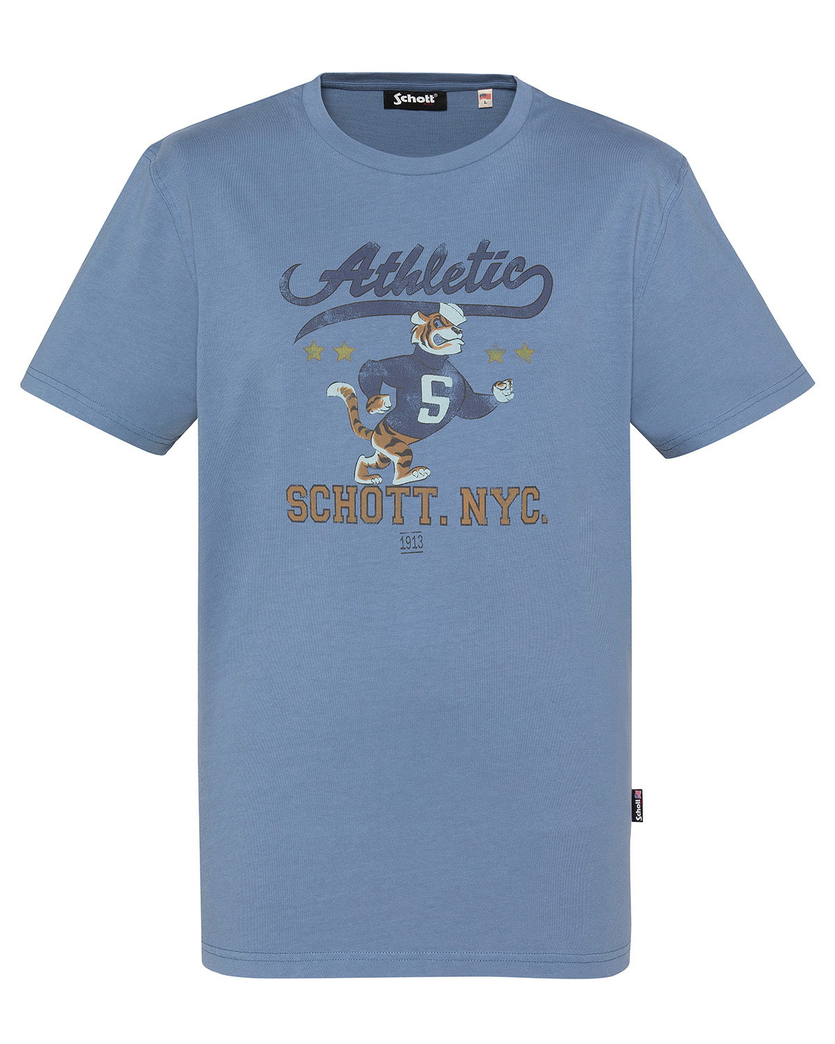 T-shirt university cartoon, SCHOTT