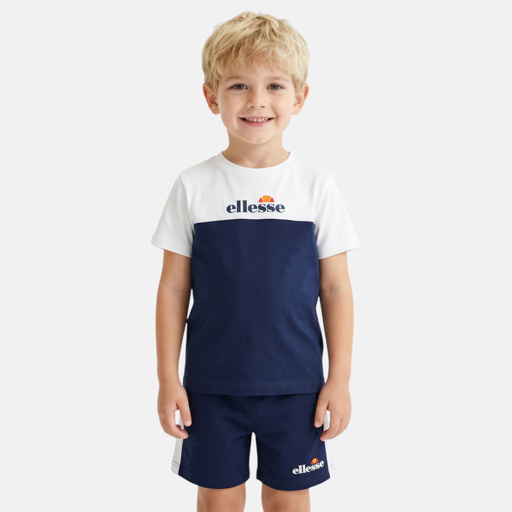 Ensemble t-shirt manches courtes et short BLOCK, ELLESSE
