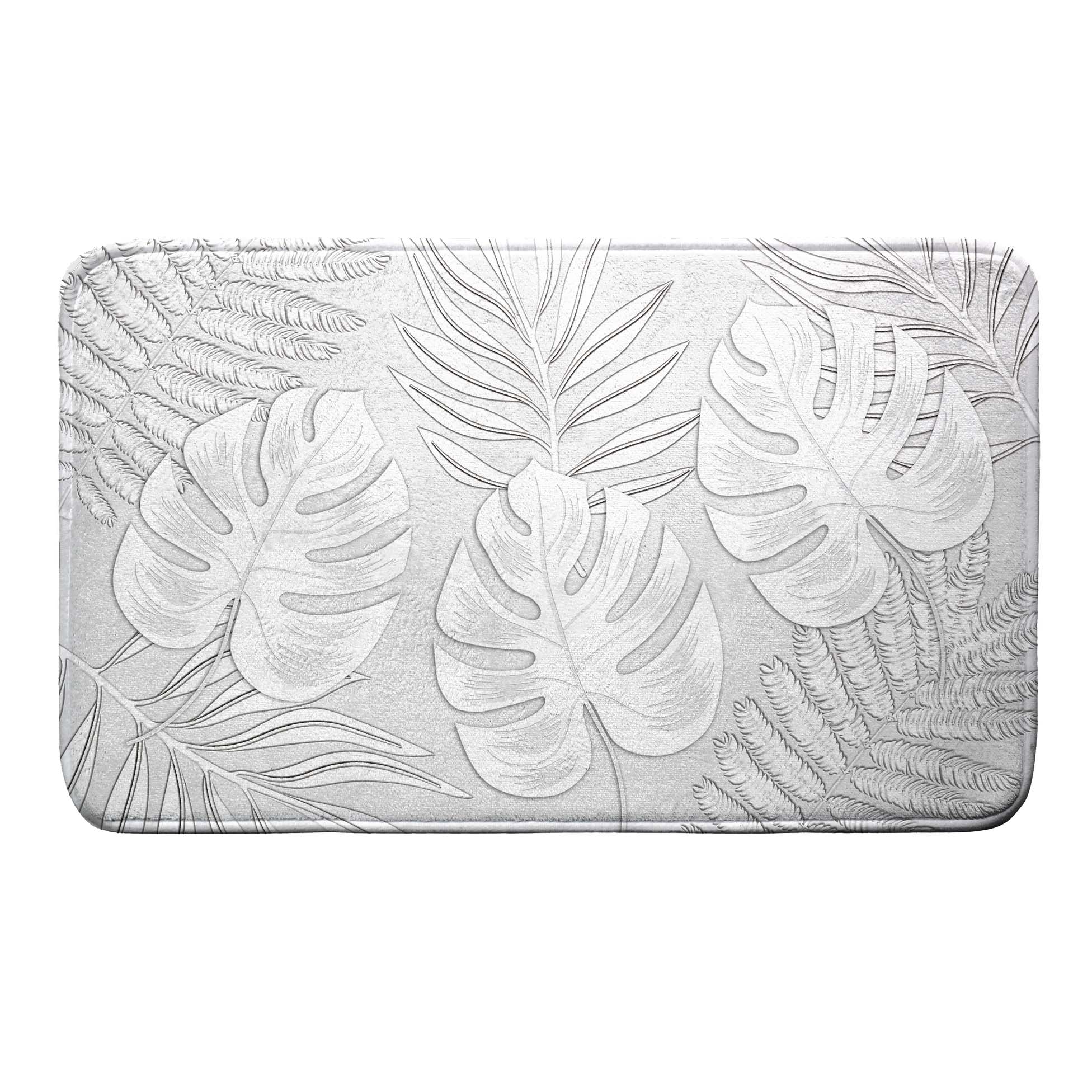Tapis de bain Feuilles d ambre, EDEN