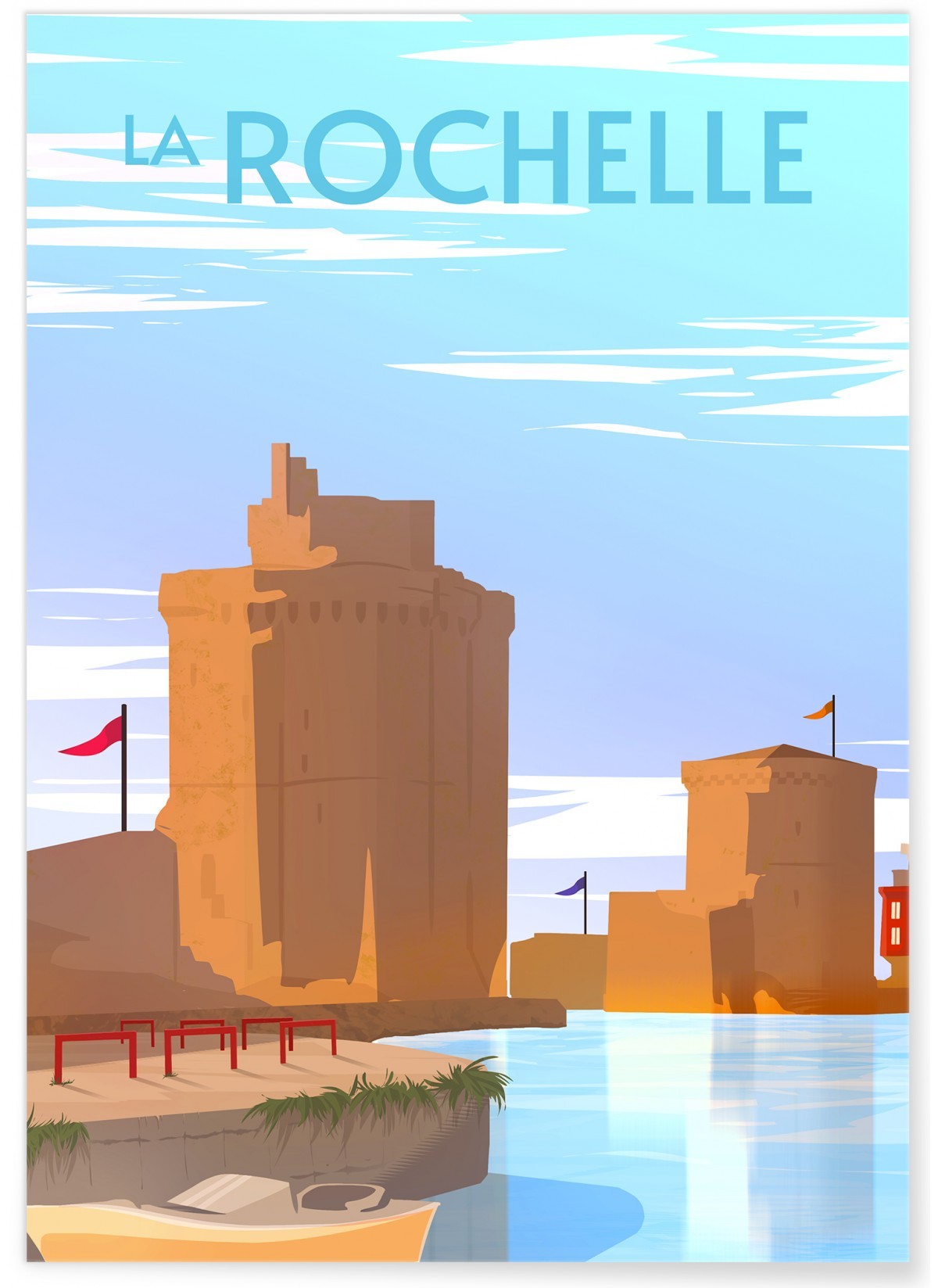 Affiche ville La Rochelle, L'AFFICHERIE