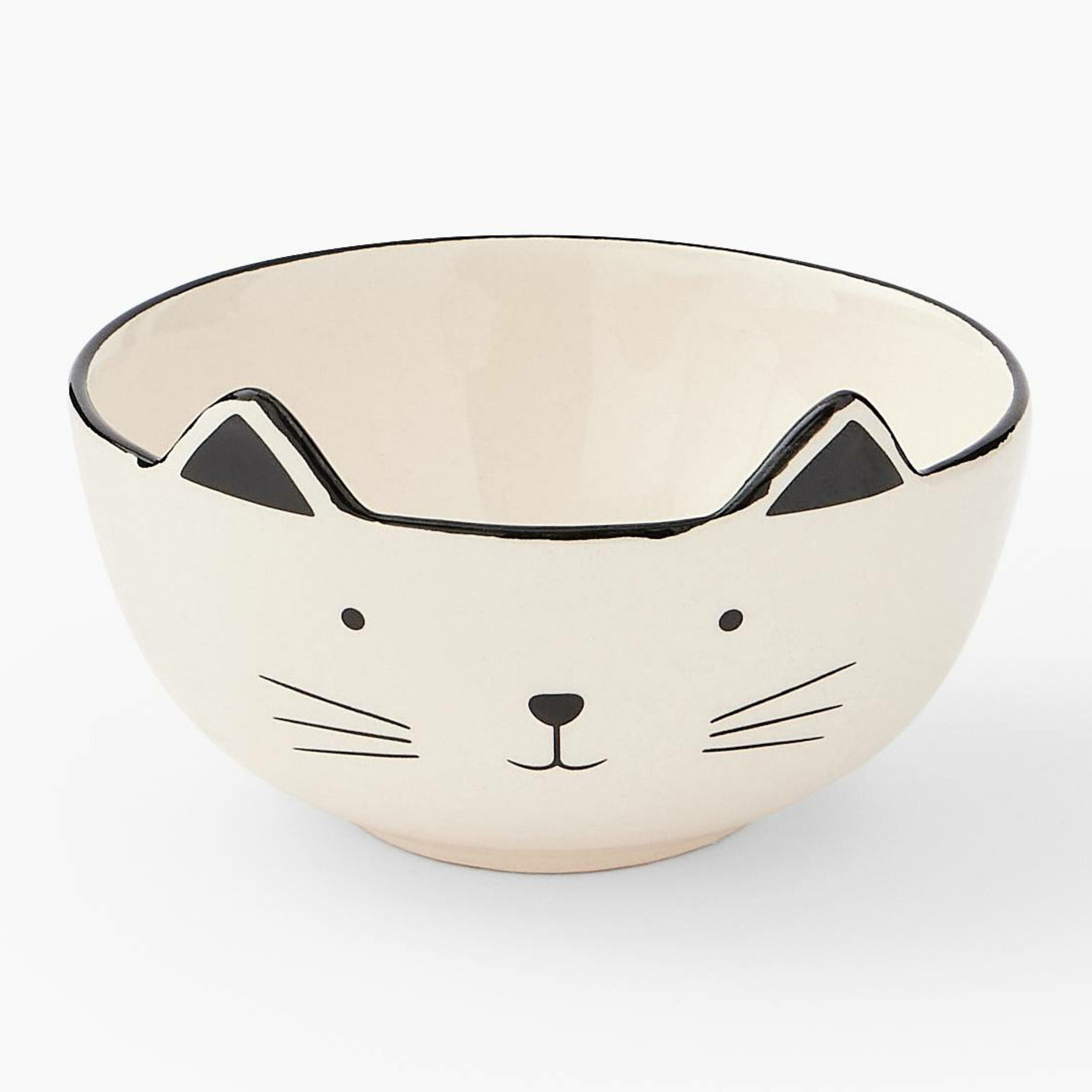 Gamelle chat, 11.3x6.8cm, en céramique, MONOPRIX