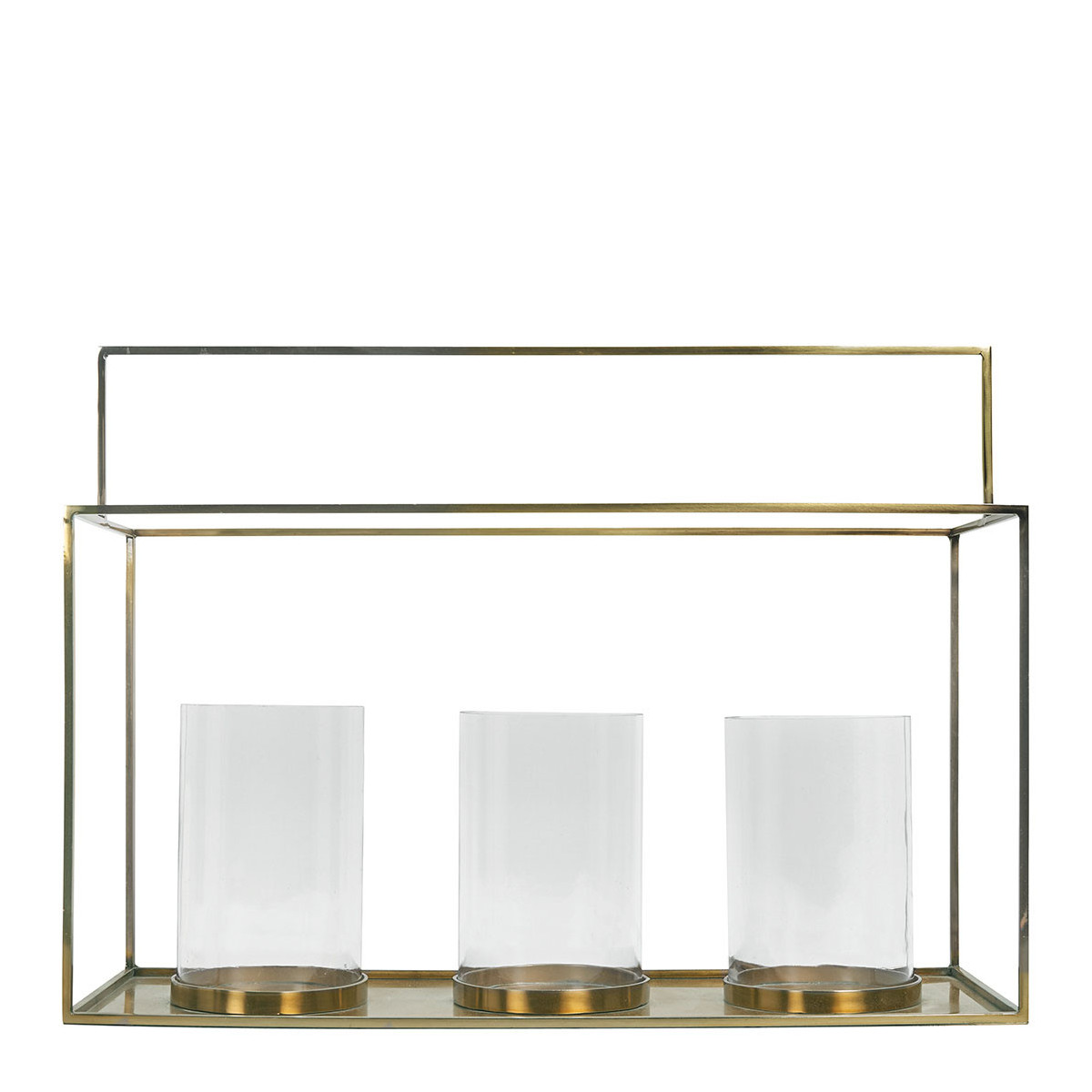 Lanterne 3 verres, BLANC D’IVOIRE