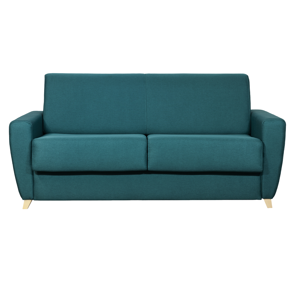 Canapé scandinave convertible avec matelas 18 cm GRAHAM, MILIBOO