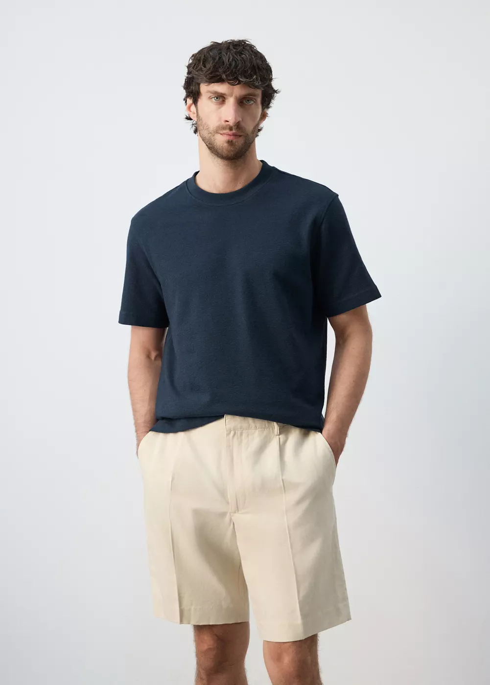 T-shirt 100 % coton regular-fit, MANGO MAN
