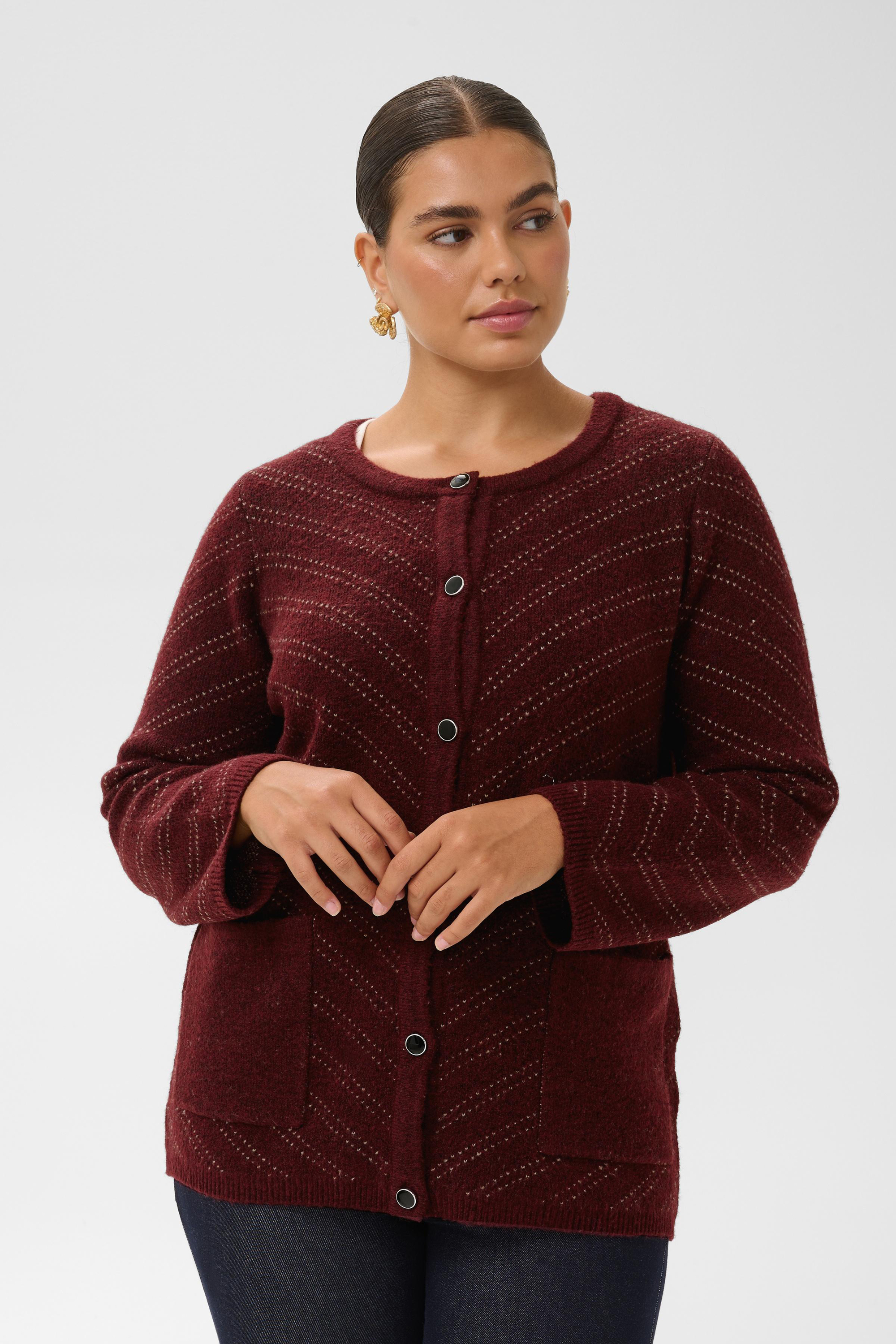 Cardigan à tricot, KAFFE CURVE