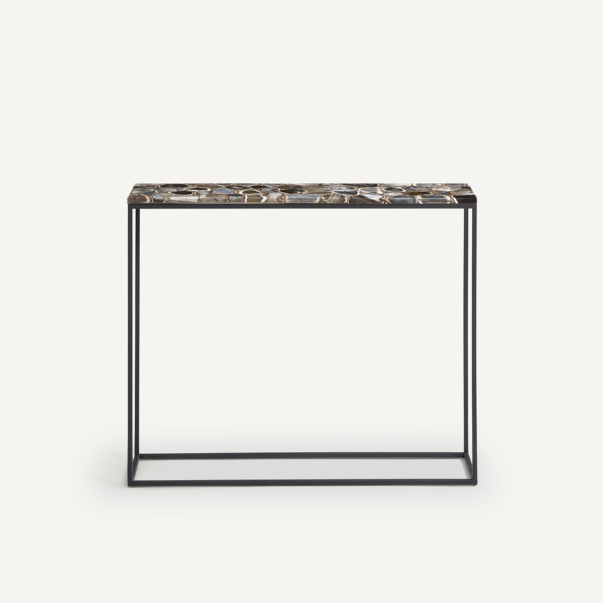 Anaximene Agate & Metal Console Table, AM.PM