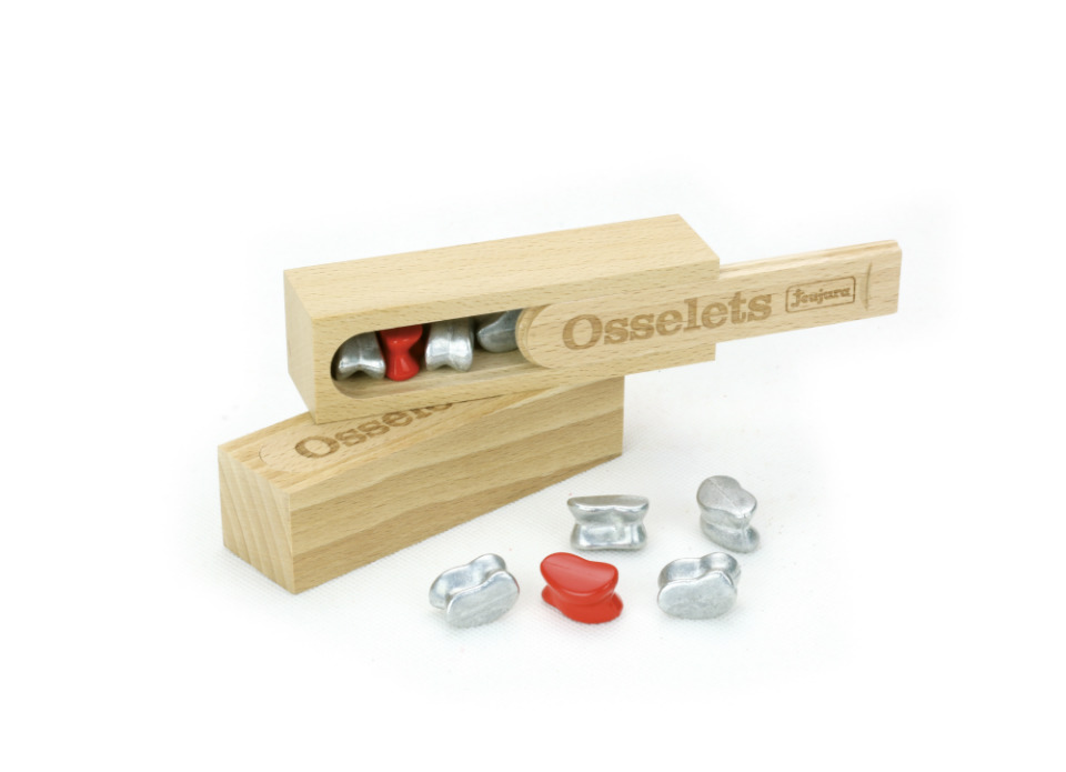 Coffret en bois - Osselets, JEUJURA