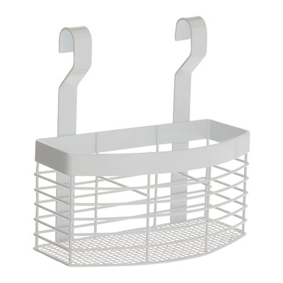 Hanging Storage Basket in White Iron SO'HOME