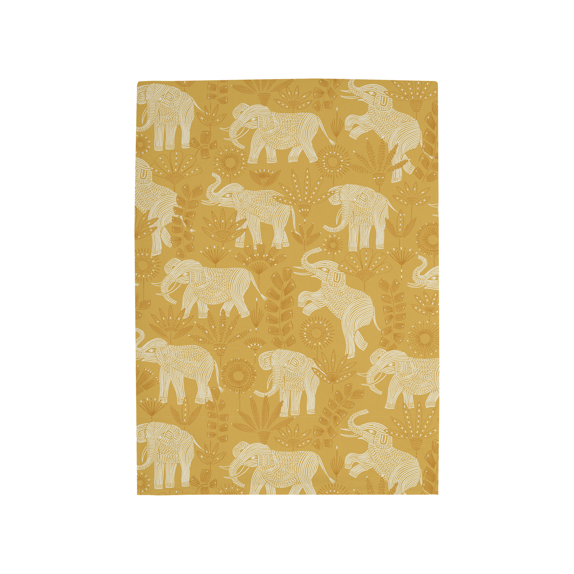 Drap plat en percale de coton, ESPRIT SAFARI, BLANC CERISE