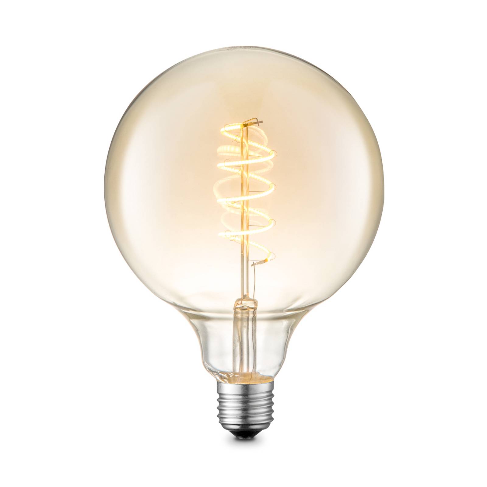 Ampoule E27 en verreLED, E27 G125 LED 4W, LUCANDE