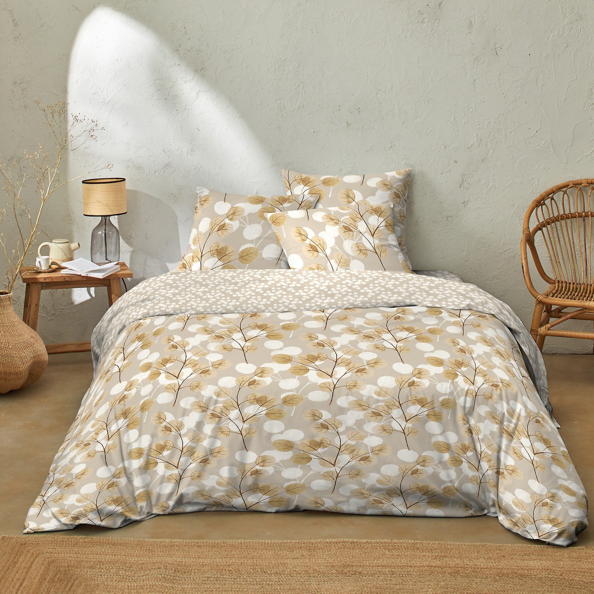 Parure de lit - Housse de couette avec taies, EDEN