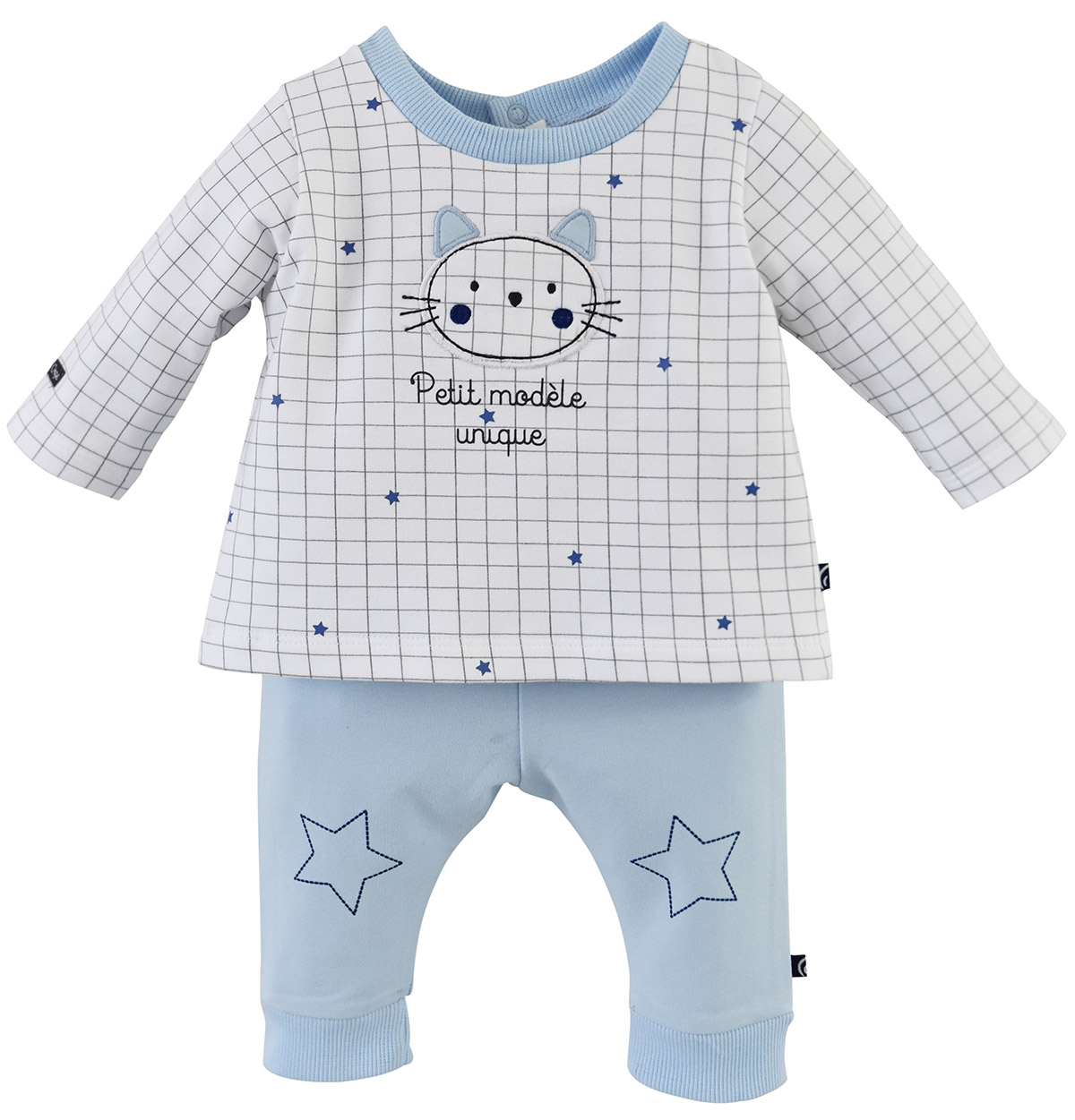 Sweat + pantalon modele bastin 1/6 mois, SUCRE D'ORGE
