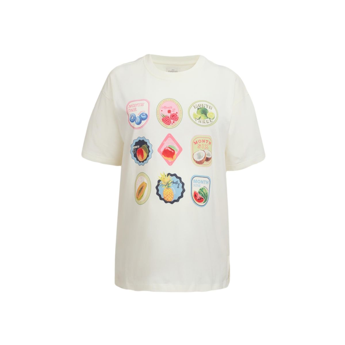 T-shirt en coton à motif fruit maternité, NEXT