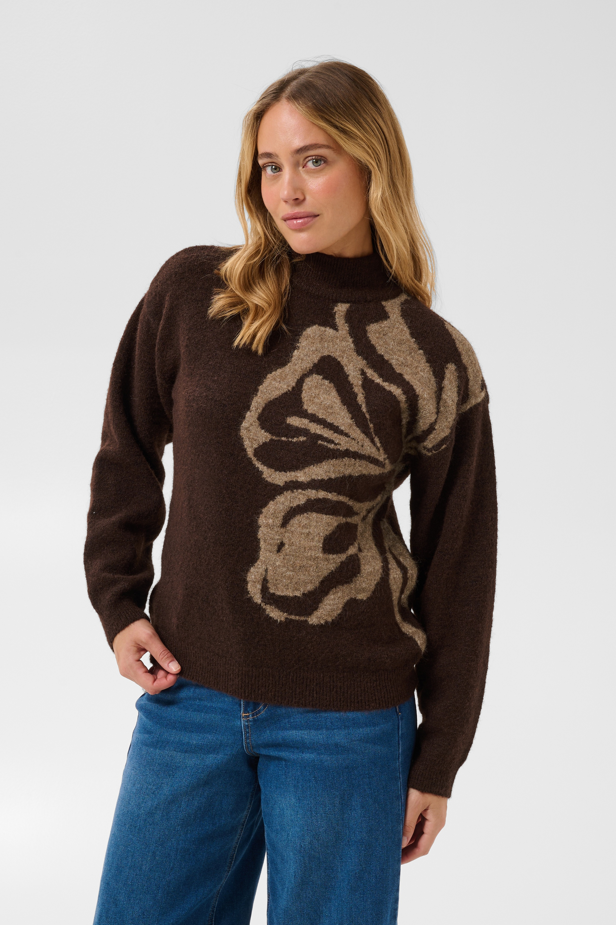 Pullover tricoté, KAFFE