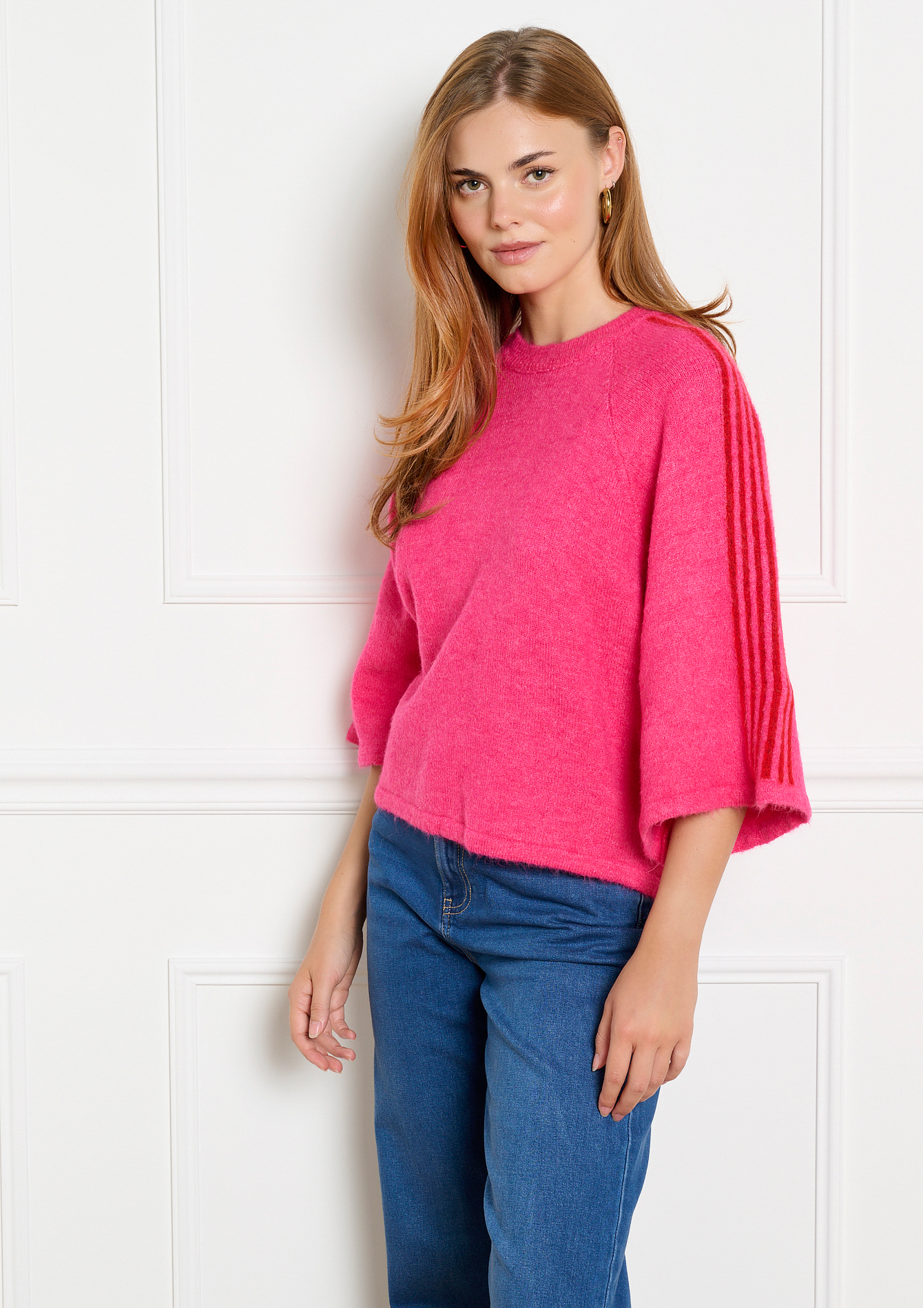 Pull ample manches trois-quarts, LOLALIZA