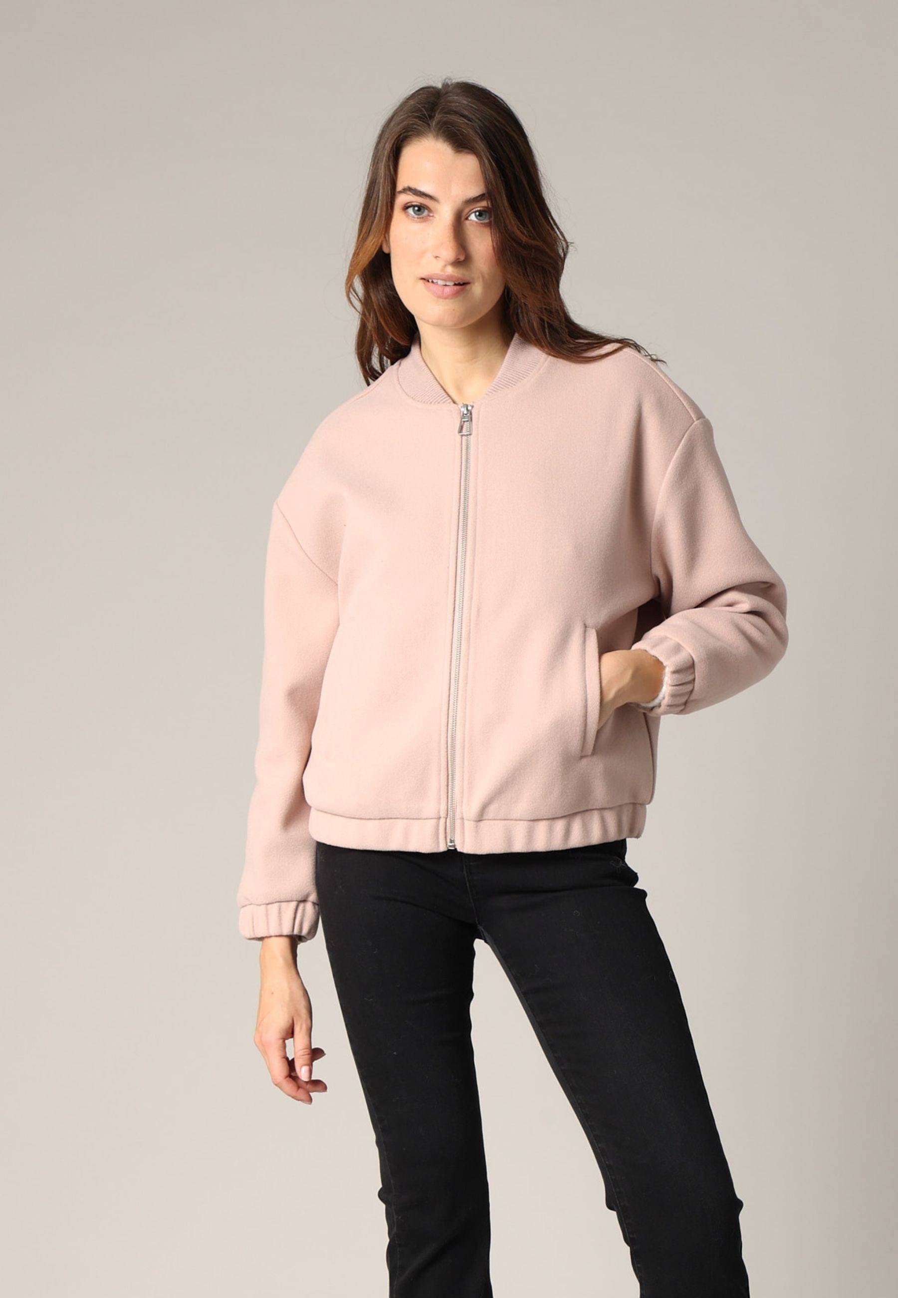 Veste style bomber en tissu doux BERDYA, DEELUXE