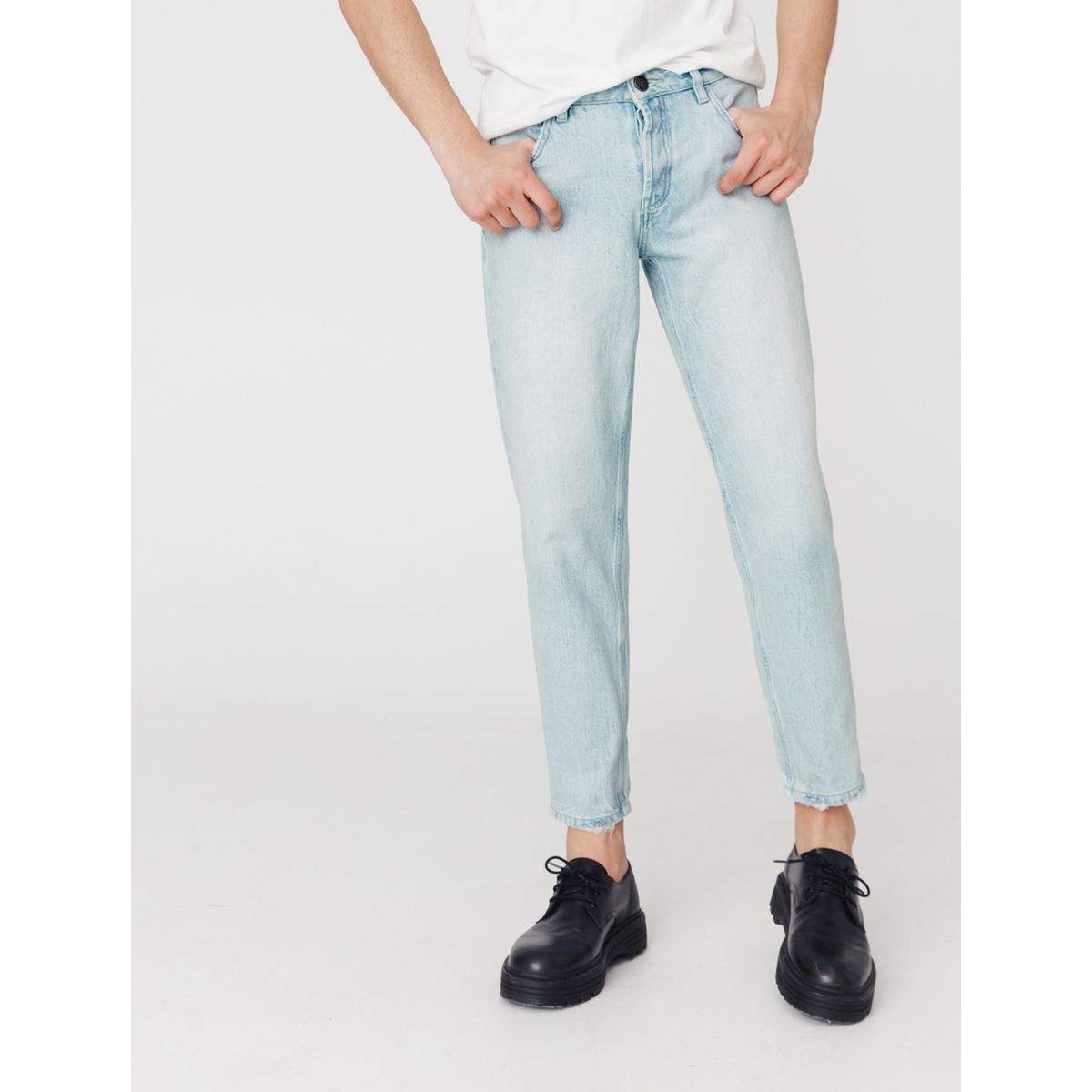 Jean relaxed bleach, BZB
